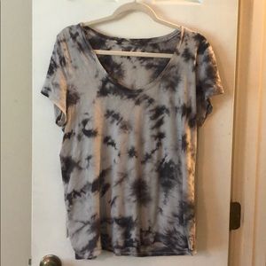 VS Pink Tie Dye Basic Tee